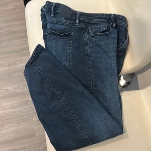 Chaps dark blue slim straight jeans 38W x 30L